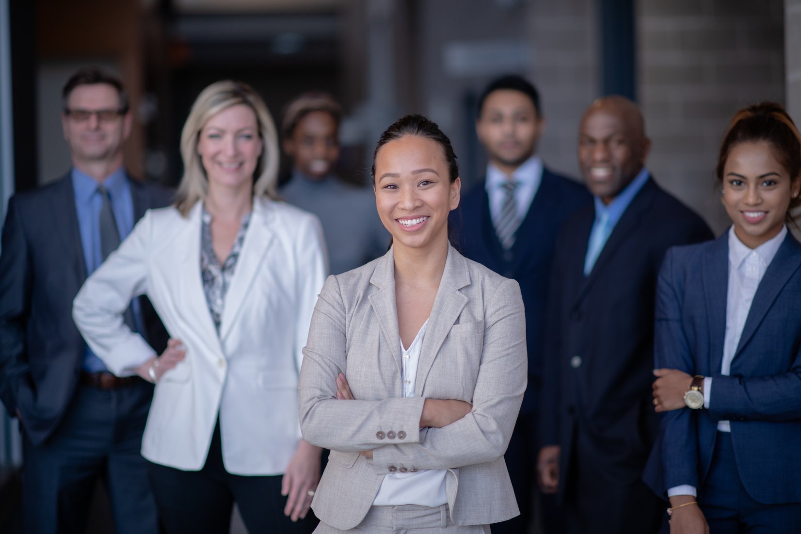 Professional group portrait